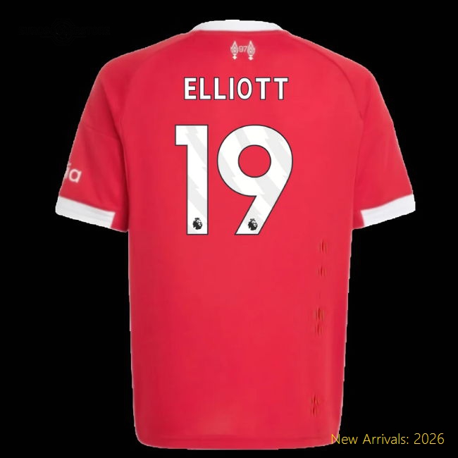 2025-2026 Liverpool Home Shirt (Kids) (Elliott 19)