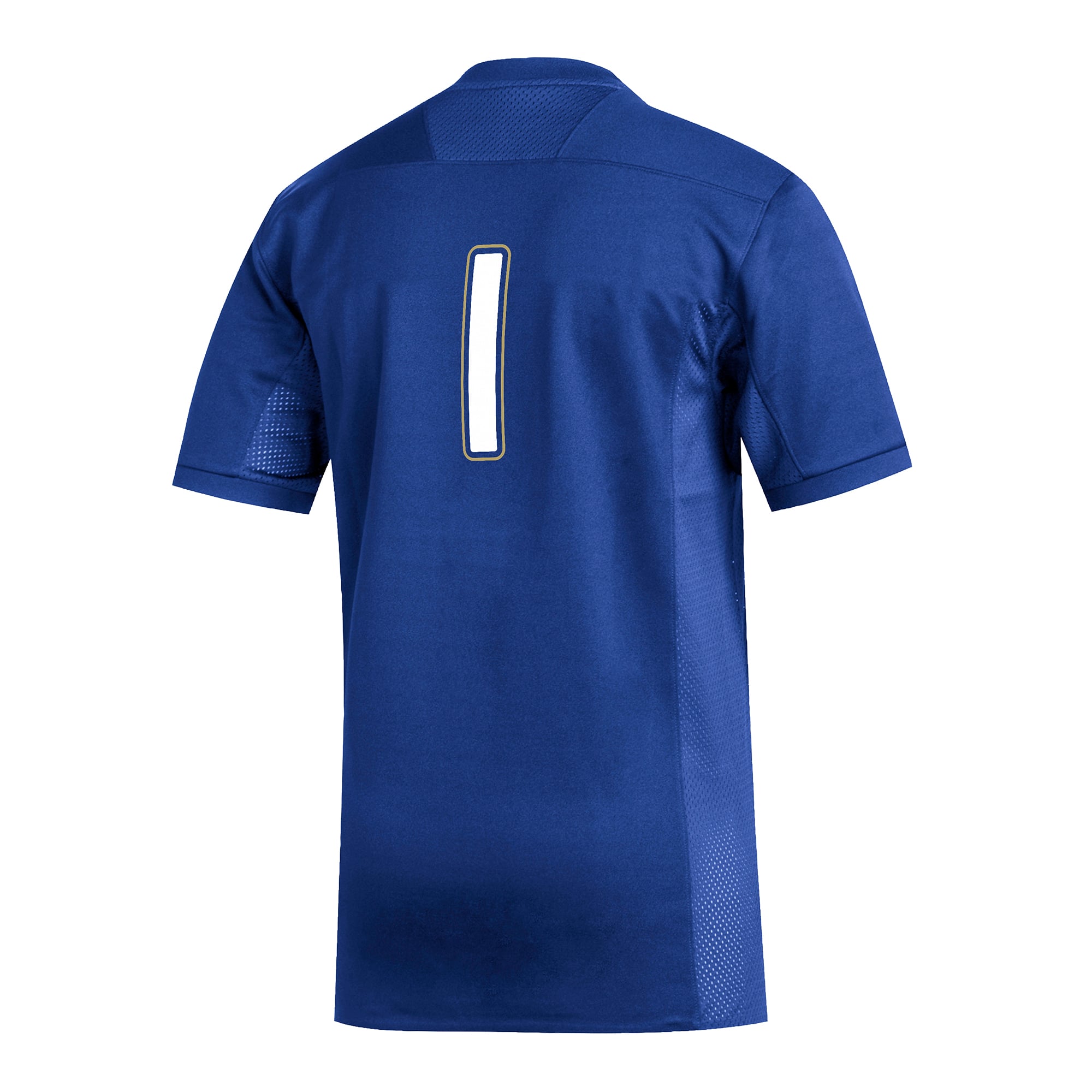 Men's #1 Royal Tulsa Golden Hurricane Football Jersey