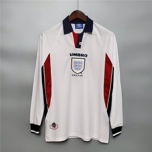 1998 England Premium Camiseta Retro World Cup - Retro Player Version