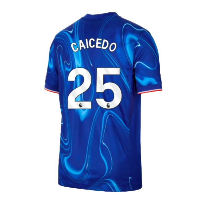 Ultra Comfort Chelsea Chelsea Home Shirt Caicedo #25 New Release F...