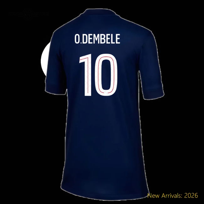 Football Team Kids O.dembele Child-friendly Jersey Performance Fabric