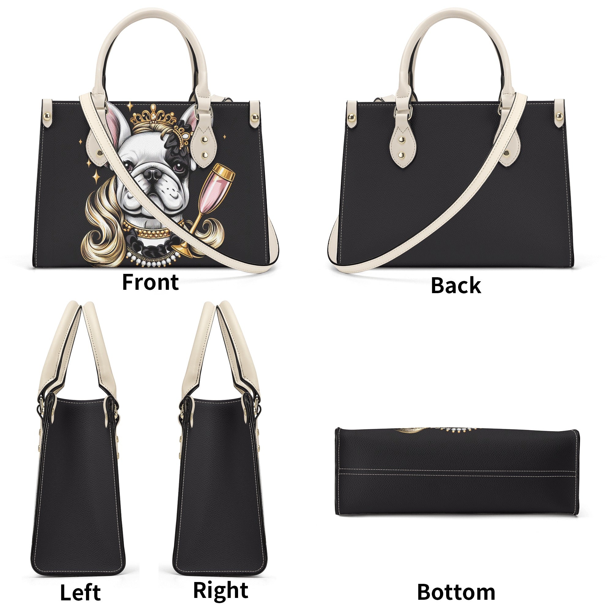 French Bulldog Lover Nova Luxury Women Handbag Frenchie Fan Item