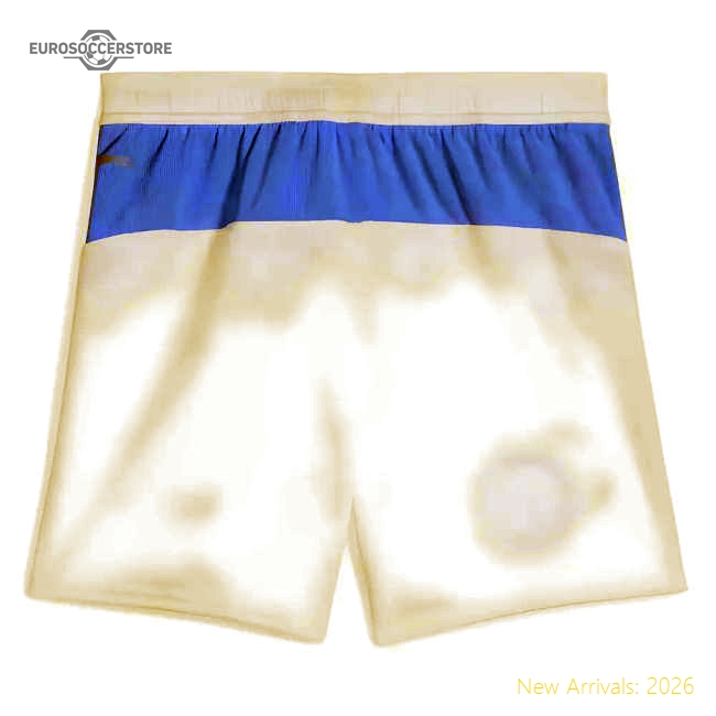 Top-Grade 2025-2026 Premium Man City Primary Shorts White - Kids