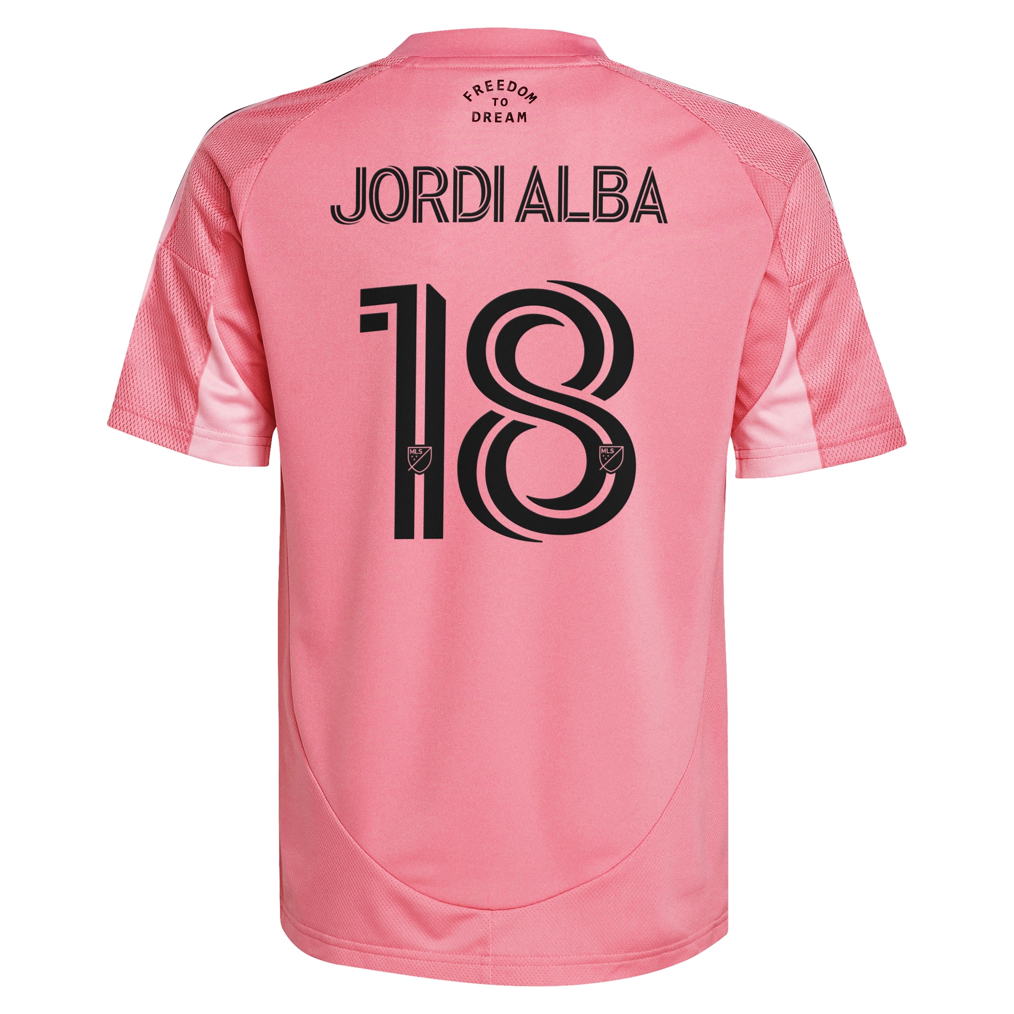 [SJH] Jordi Alba Inter Miami CF Youth 2025 Euforia Replica Player Jersey - Light Pink