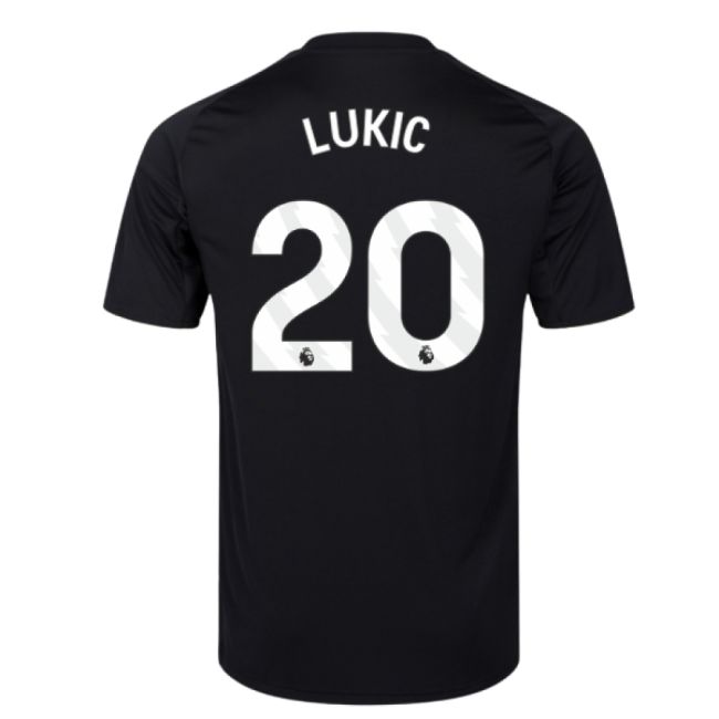 Top-Grade 2025-2026 Fulham Third Shirt Lukic 20 Authentic