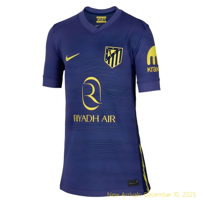 2025-2026 Atletico Madrid High-Quality Away Shirt (Kids) - Competitive