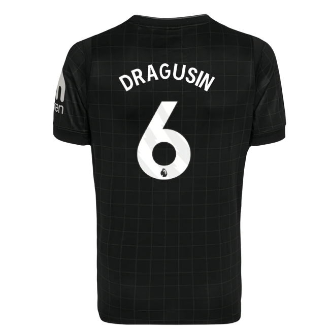 Tottenham 2025-20 Away Football Kit Dragusin 6 M S