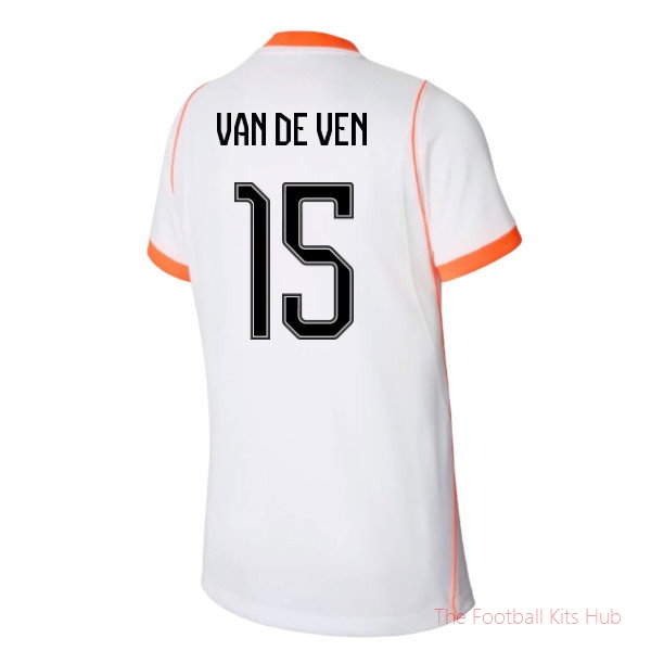 2026-2027 Netherlands Away Shirt (Kids) (Van De Ven 15)