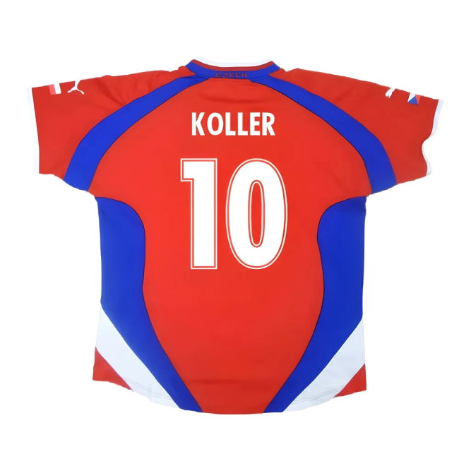 Czech Republic 2000-02 Home Shirt ((Very Good) XL) (Koller 10)