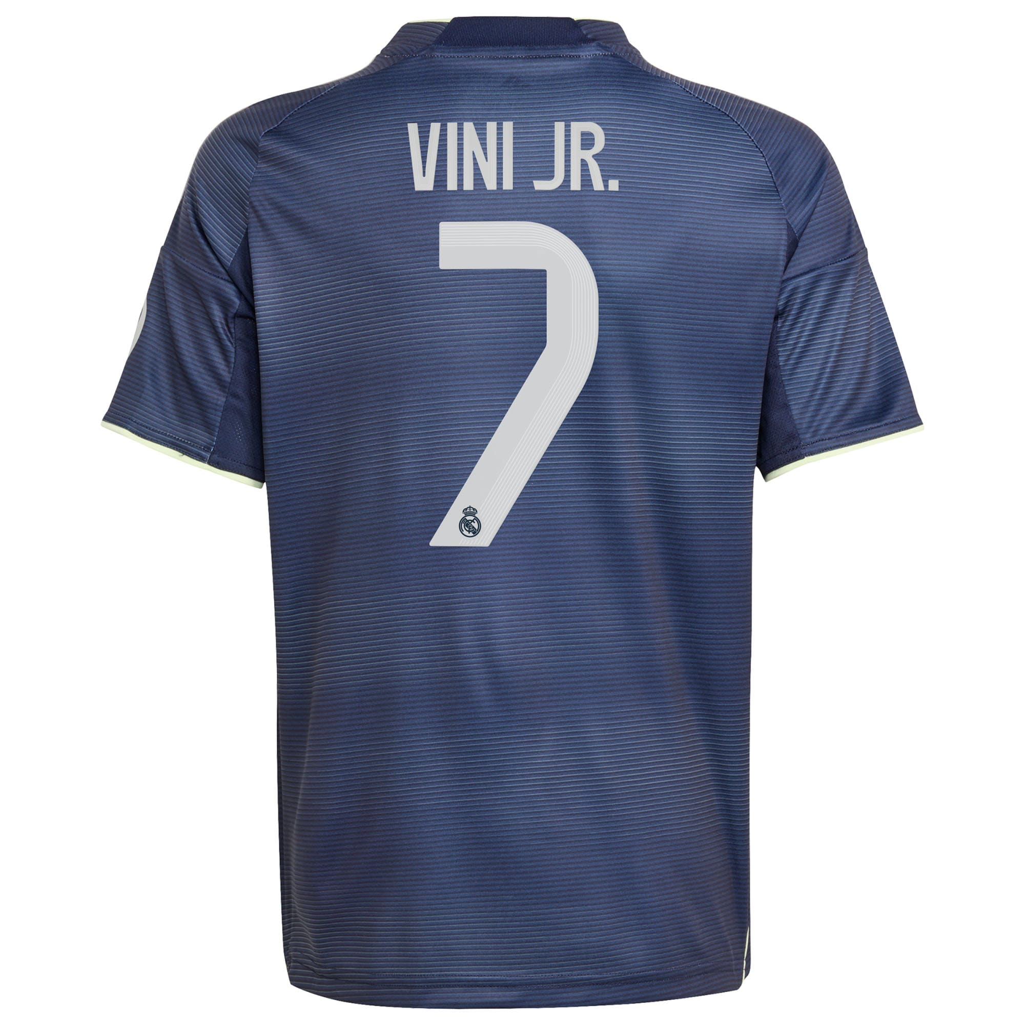[SJH] Vini Jr. Real Madrid Youth 2025/26 Away Replica Player Jersey - Blue