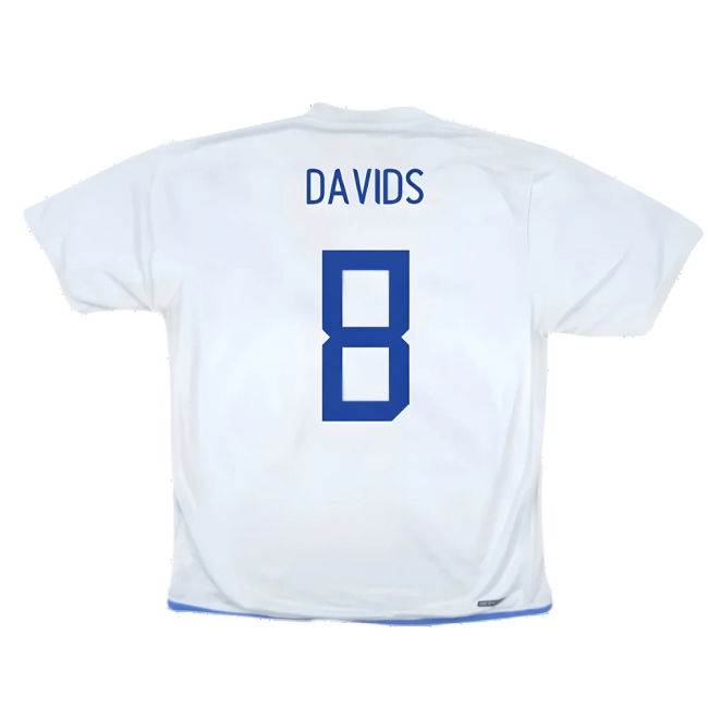 Holland 2006-08 Away Shirt ((Very Good) S) (Davids 8) Holland