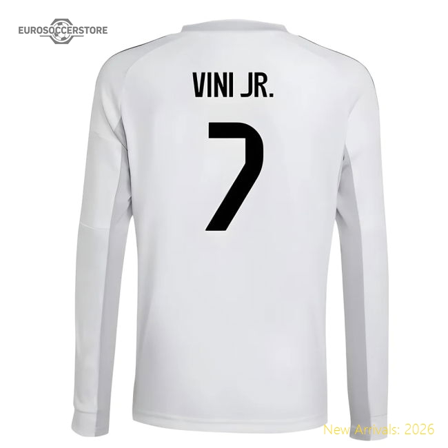 Real Madrid 2024-25 Home Fan Version For Kids Jr. Soccer Jersey