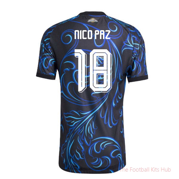 [EFS] 2026/27 Argentina Authentic Away Shirt (Nico Paz 18)