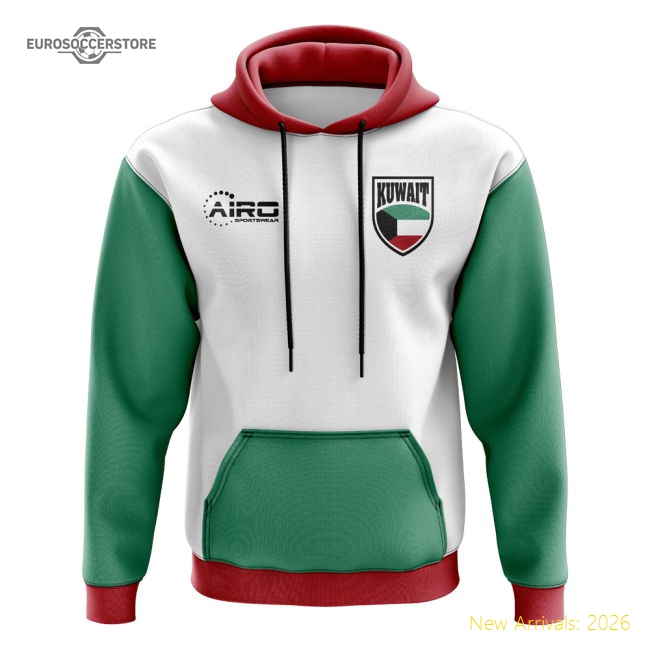 High-quality Kuwait Concept Country Football Hoody (white)