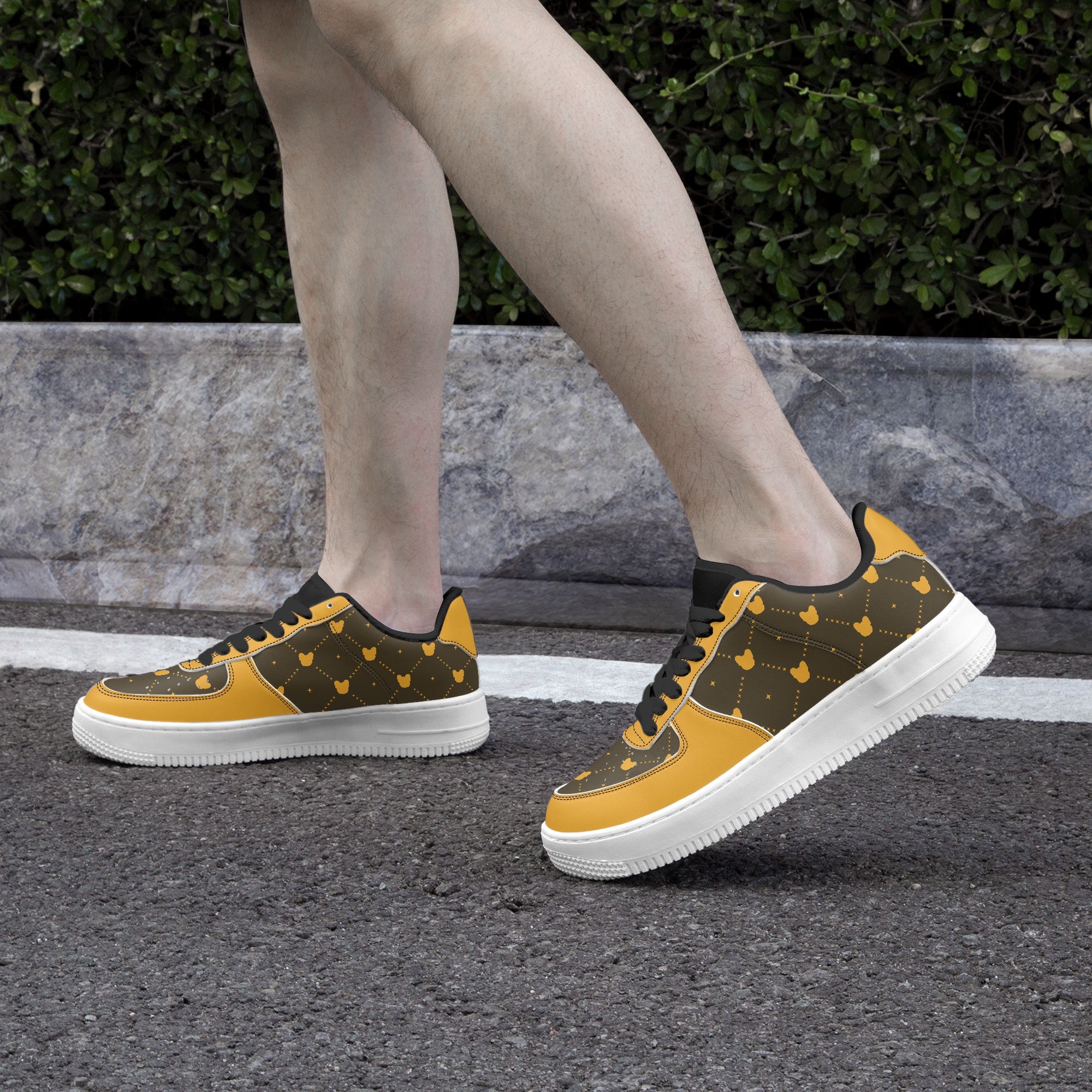 Everyday Stylish Sapphire - Low-top Leather Sneakers for Everyday Wear