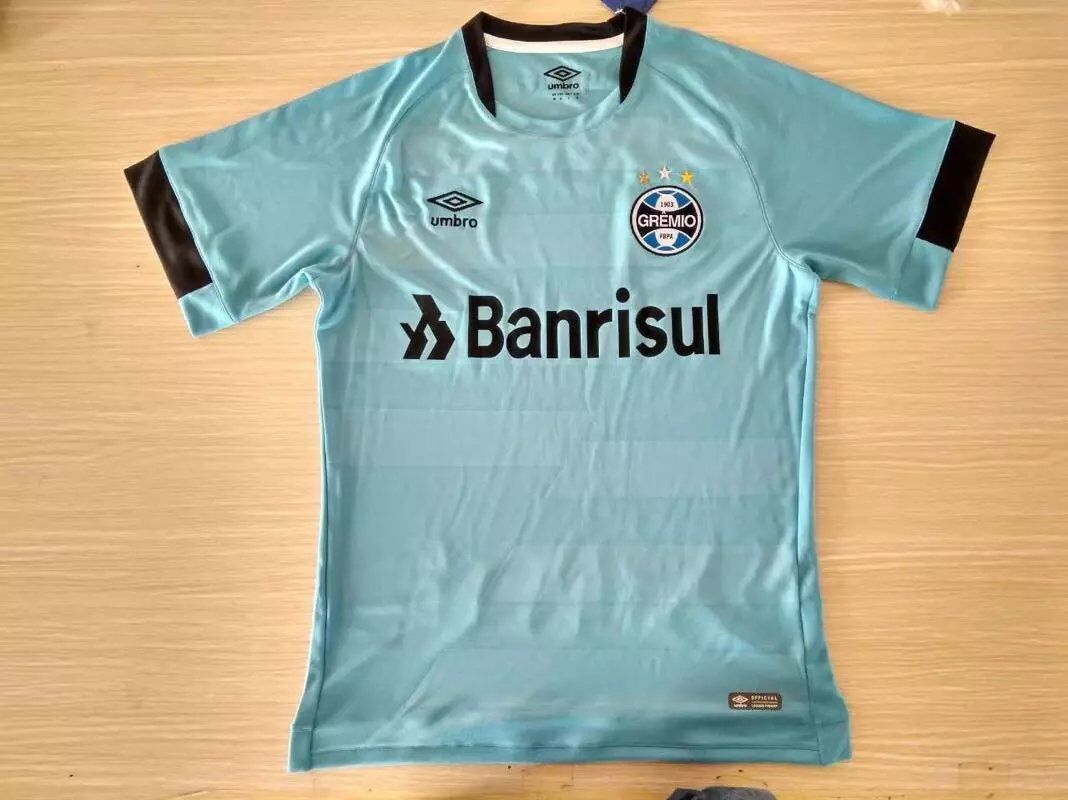Gremio Away 201819 Soccer Jersey Shirt - Official Replica 15979