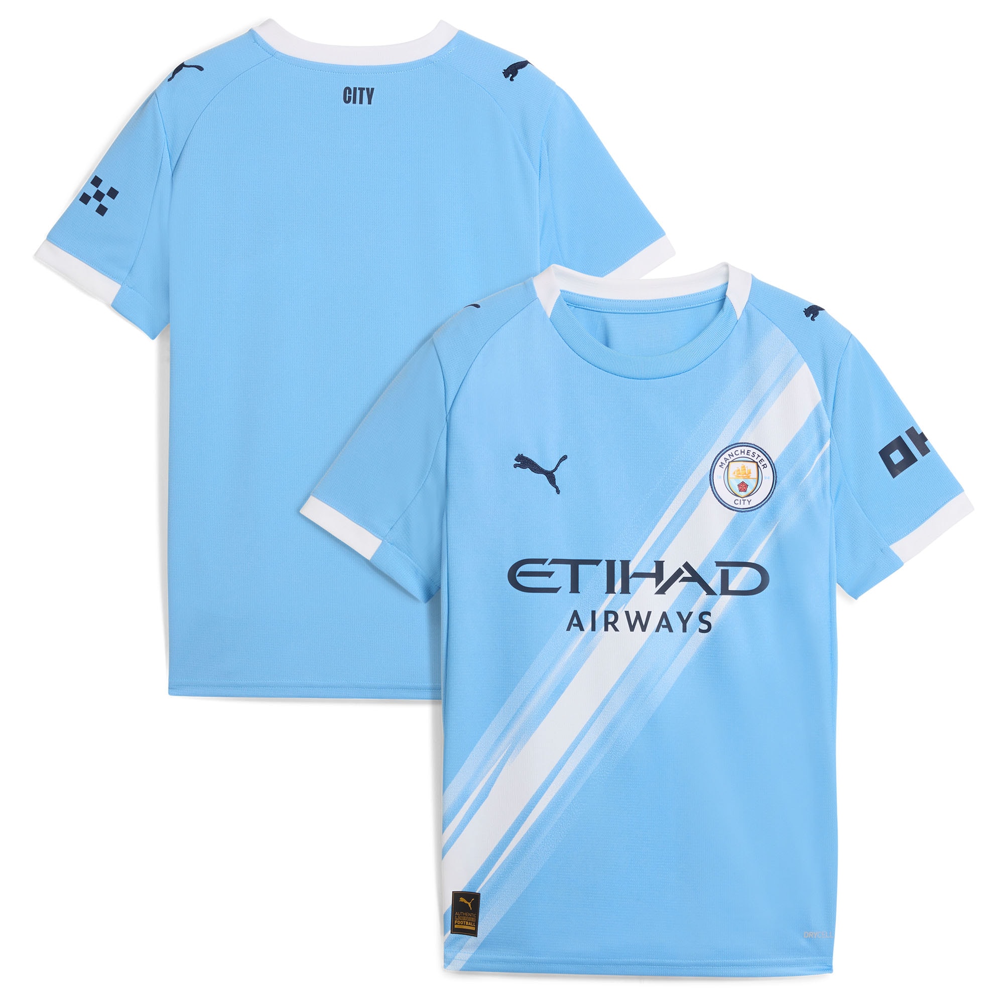 Man City Youth 2025 Performance Replica Jersey - Team Jersey