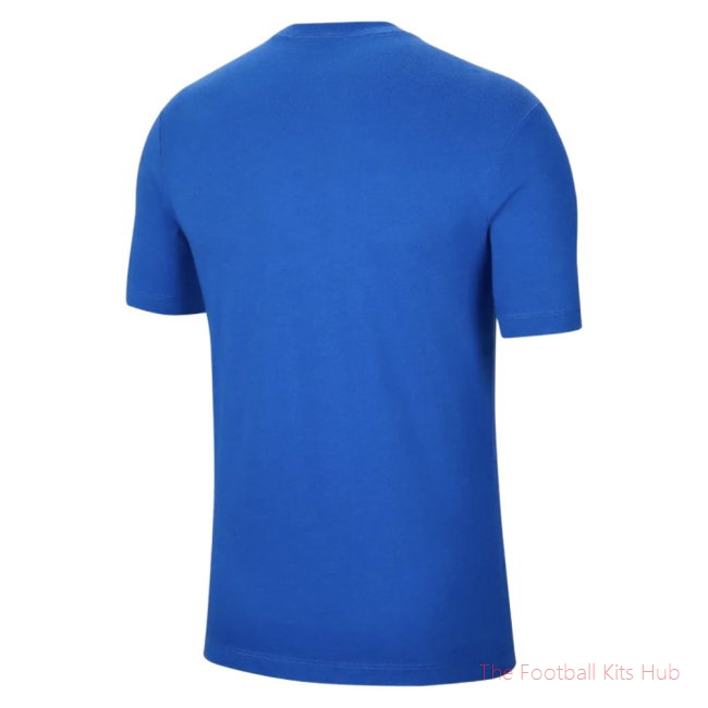 2020-2021 England Evergreen Crest Tee (Sport Royal) - Kids (Your Name)