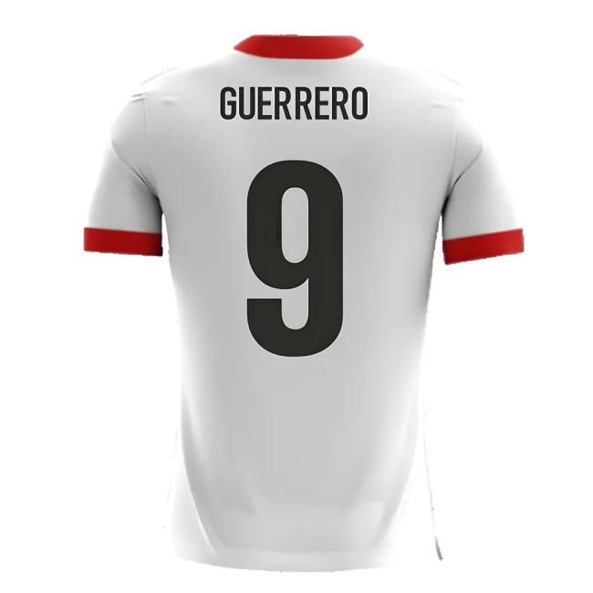 Soccer 2025-2026 Peru Airo Concept Home Shirt (Guerrero 9)