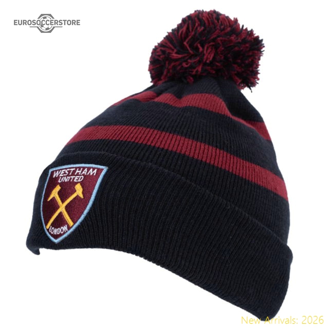 West Ham United Fc Breakaway Ski Hat - Collectors Item