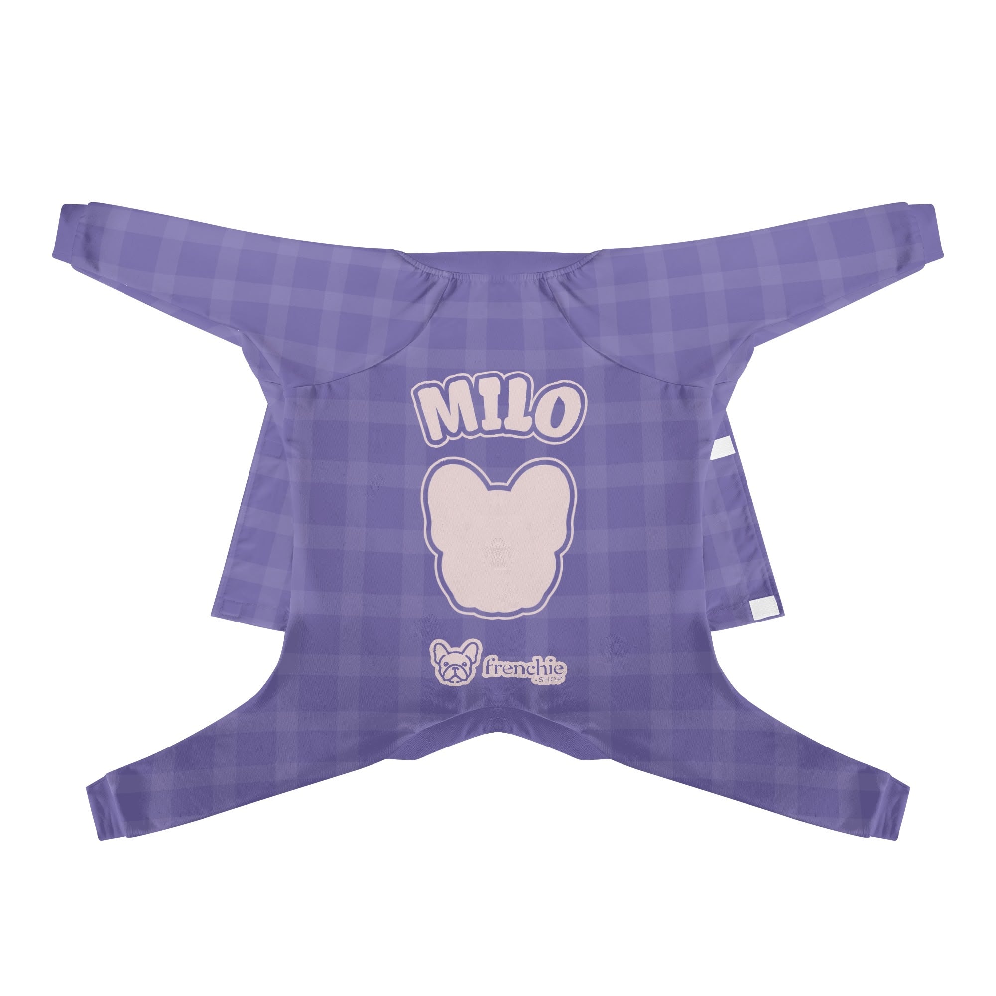 French Bulldog Pepper Personalized French Bulldog Pajamas With