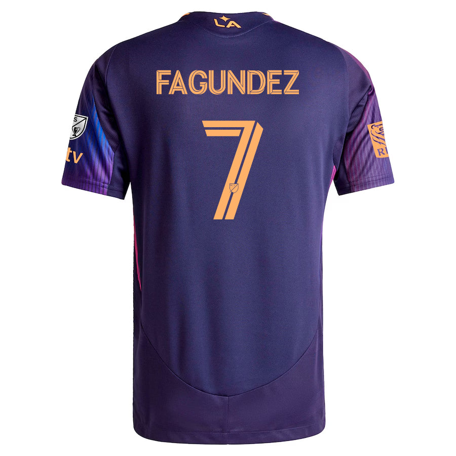 LA Galaxy Sponsor 2025-2026 UCL Away Jersey – Authentic Shirt