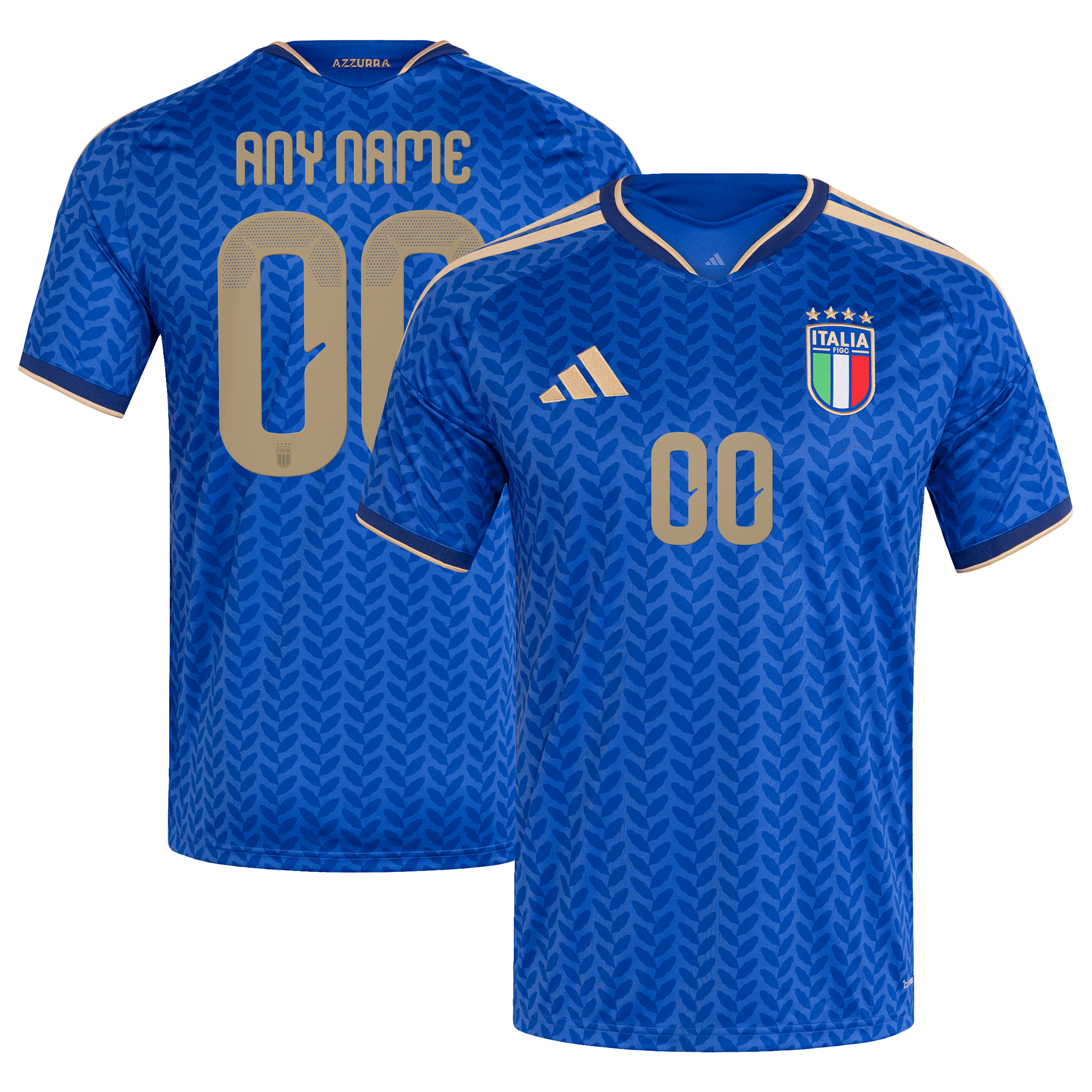 [SJH] Italy National Team 2026 Home Replica Custom Jersey - Blue