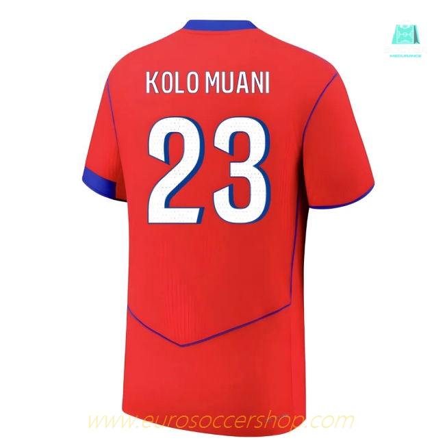 2025-2026 PSG Authentic Third Shirt (Kolo Muani 23)