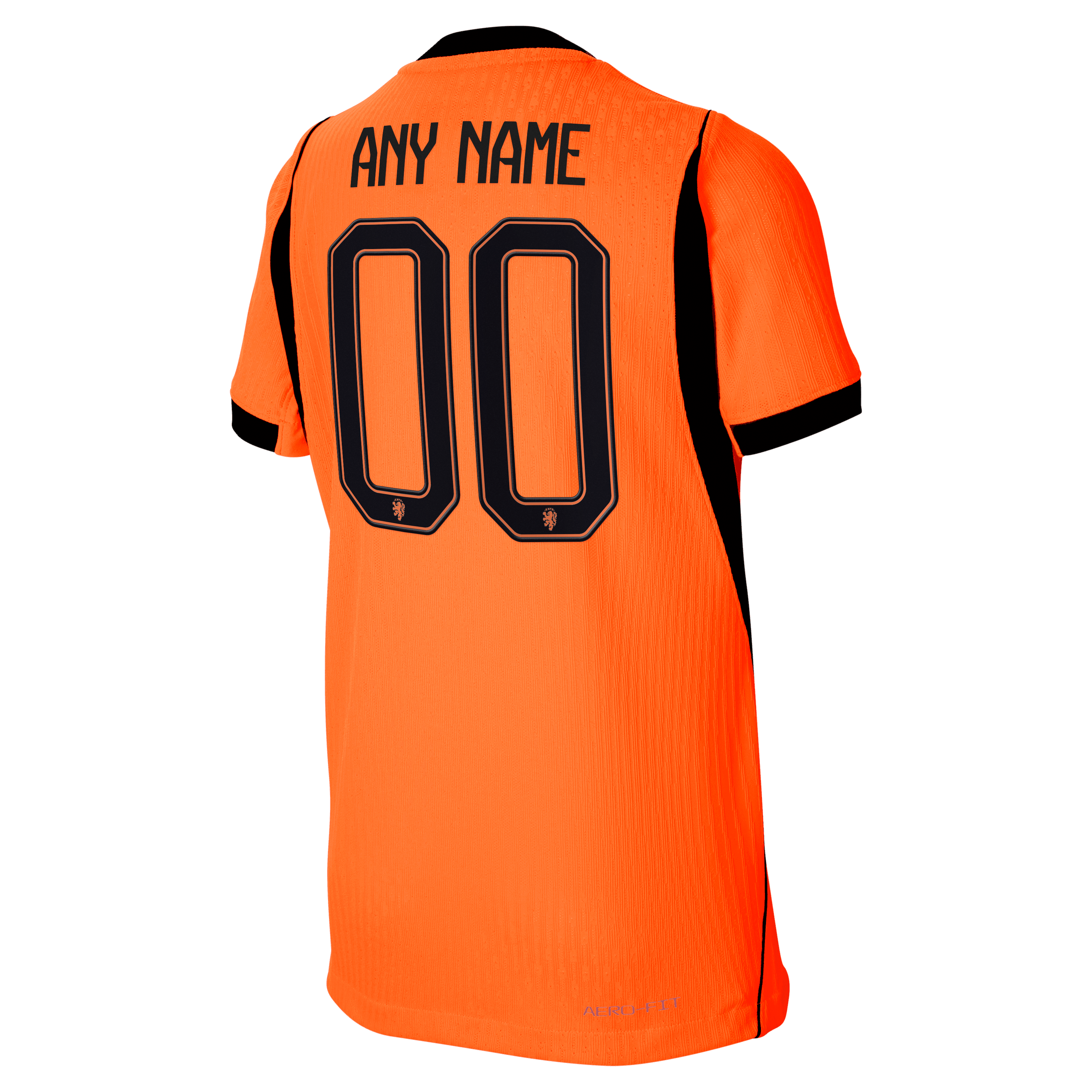 [JED] Netherlands National Team Youth 2026 Home Match Authentic Custom Jersey - Orange