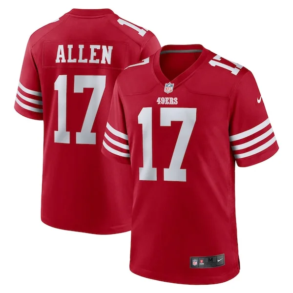 Performance San Francisco 49ers Game Jersey - Premium Scarlet NFL F...