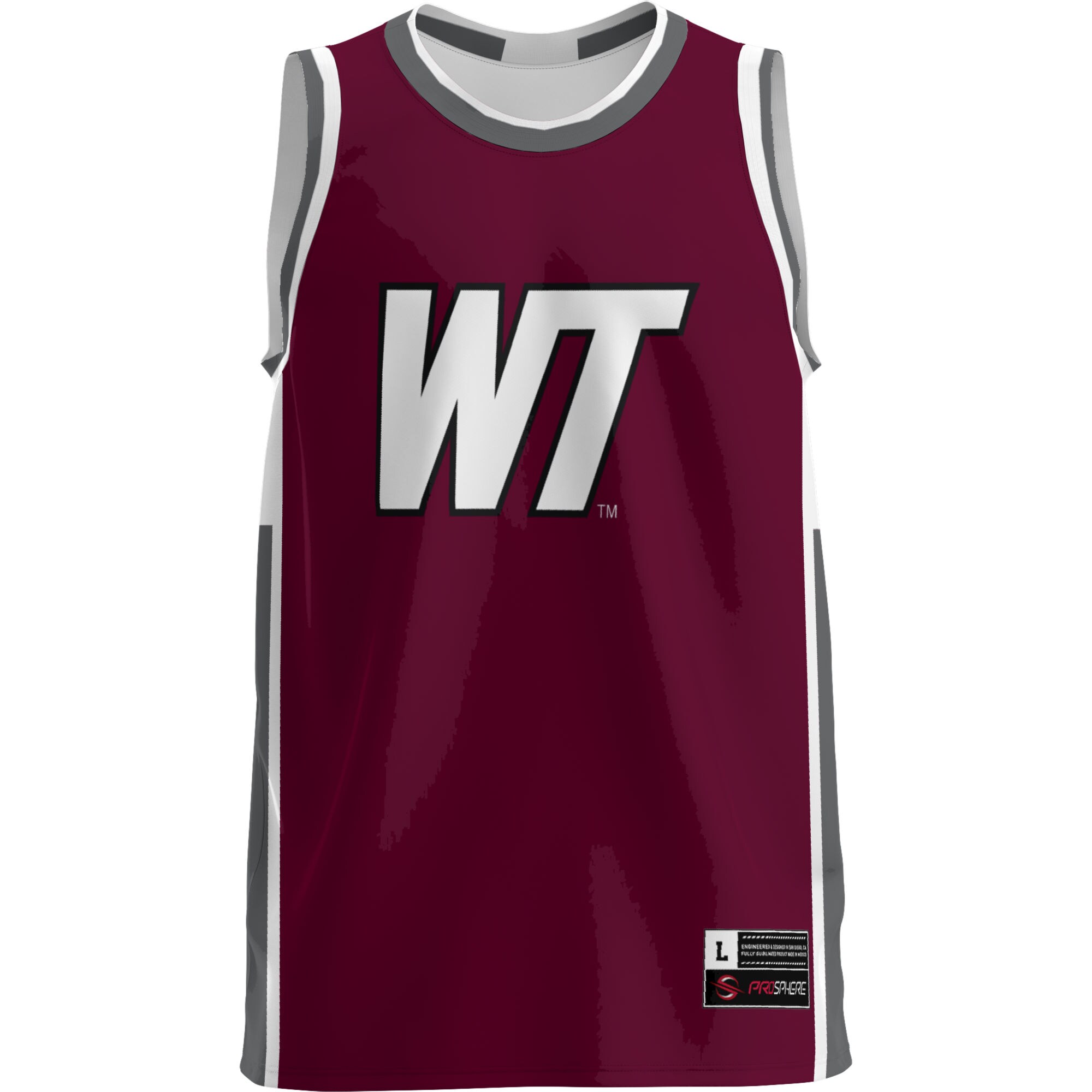 [DDG] West Texas A&M Buffaloes GameDay Greats Lightweight Basketball Jersey - Maroon