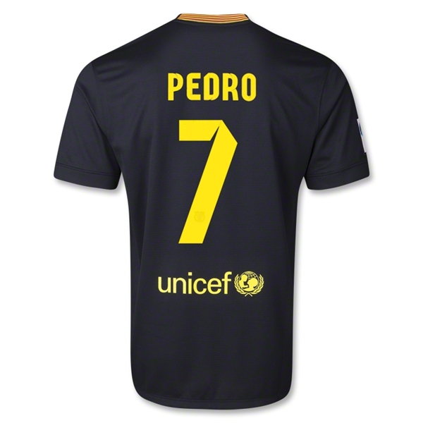 1314 Barcelona 7 PEDRO Third Shirt - Official Replica 3061