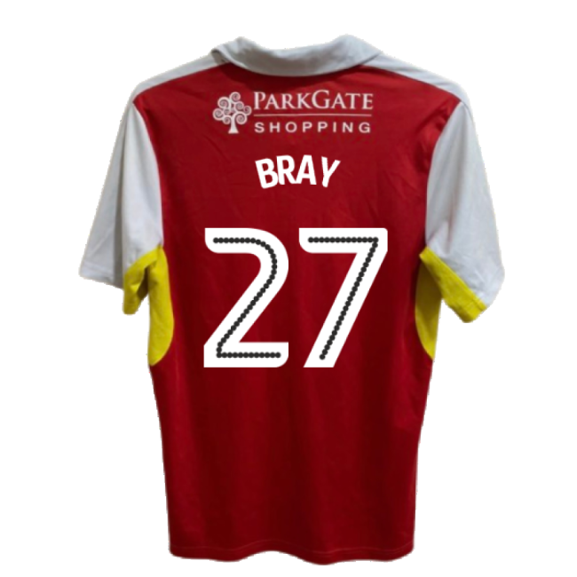 Official Rotherham 2016-17 Home Shirt ((good) Xl) (bray 27) - Premium