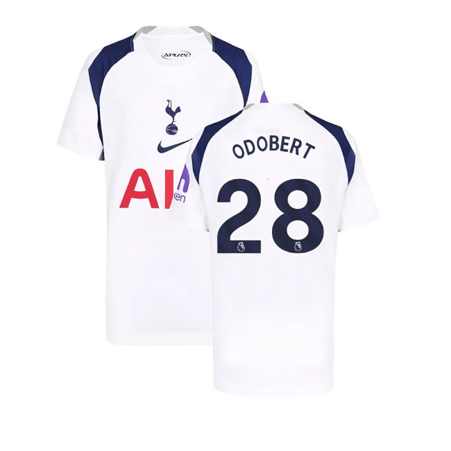 2025-2026 Tottenham Hotspur Home Kit (Kids) (Odobert 28)