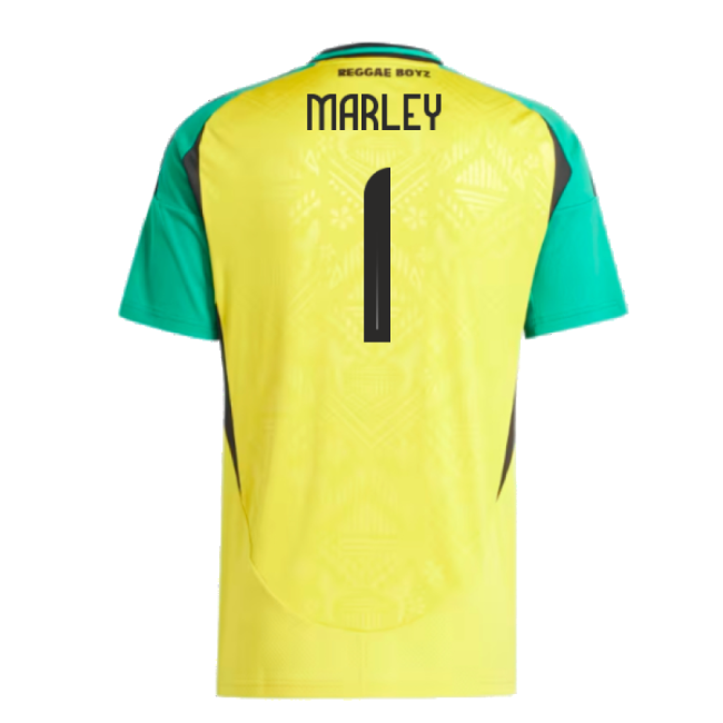 Premium Jamaica Marley 20242025 Home Shirt Athletic Classic