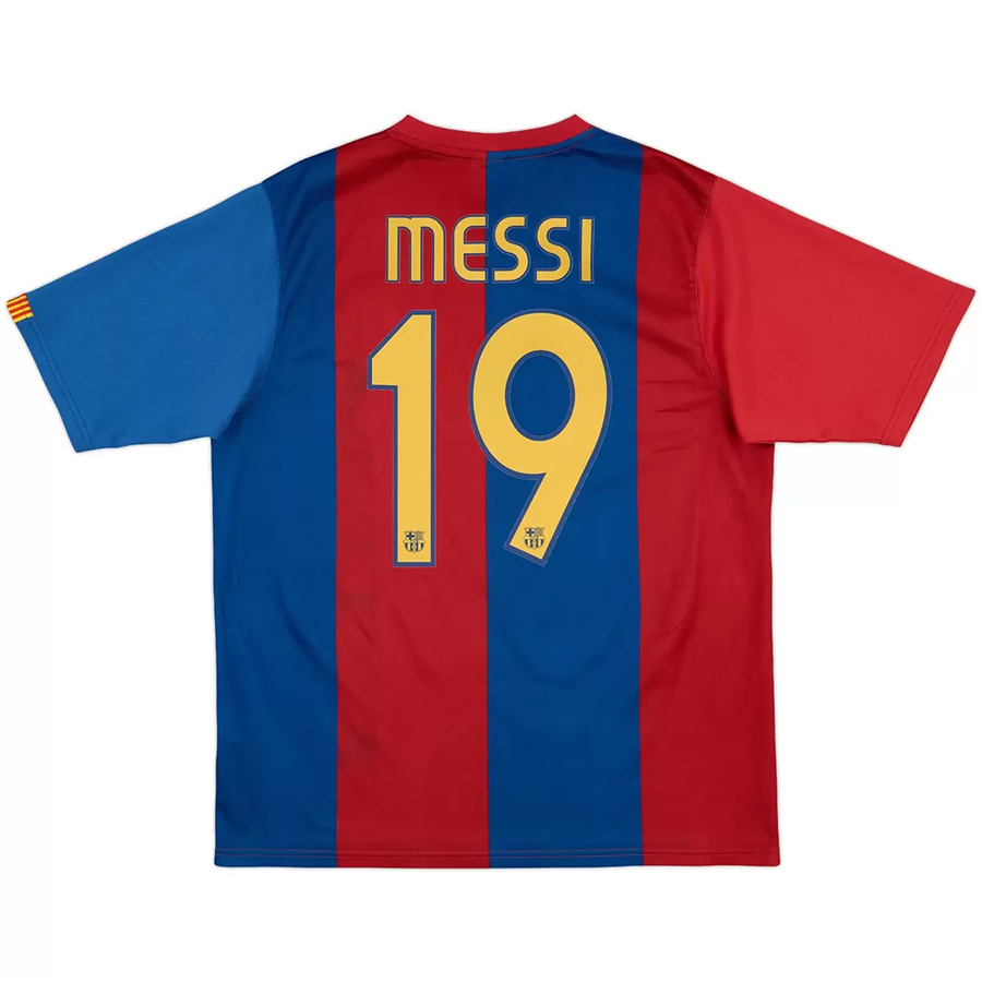 MESSI 19 Barcelona Home Retro Shirt 200607 - Official Replica 21722
