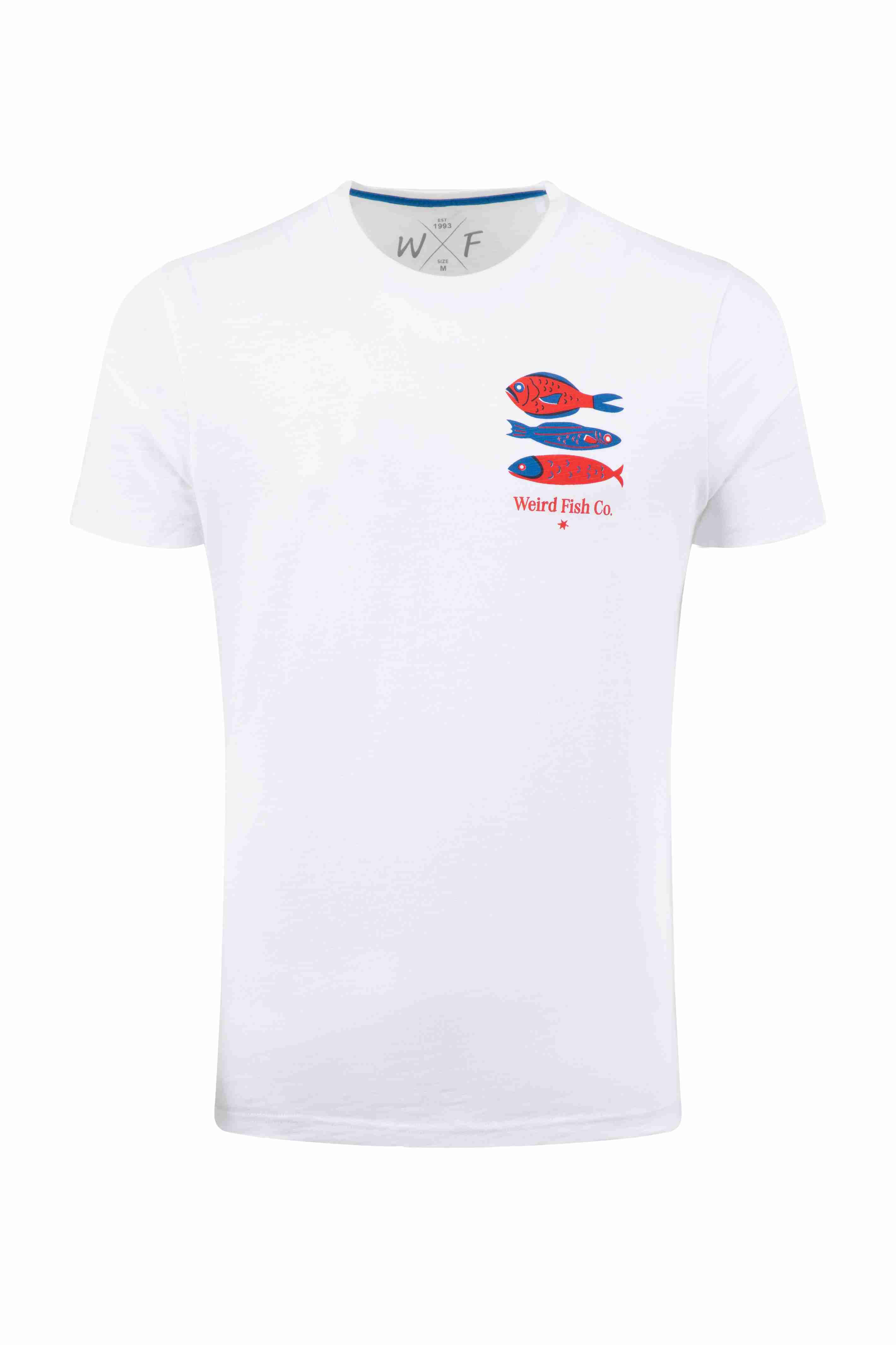 Food Festival Back Print Graphic T-Shirt White