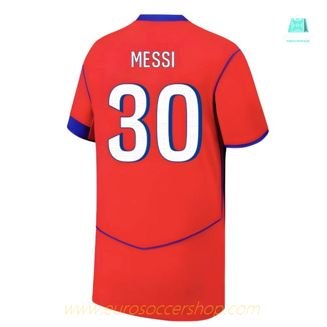 2025-2026 PSG Third Shirt (Kids) (Messi 30)