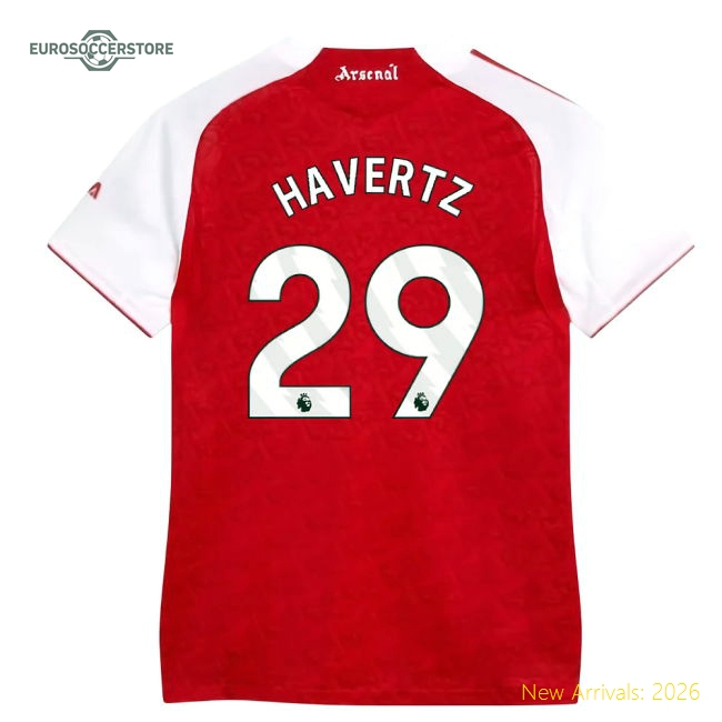 Arsenal 2024-25 Home Fan Version For Women (Havertz Match Day Shirt