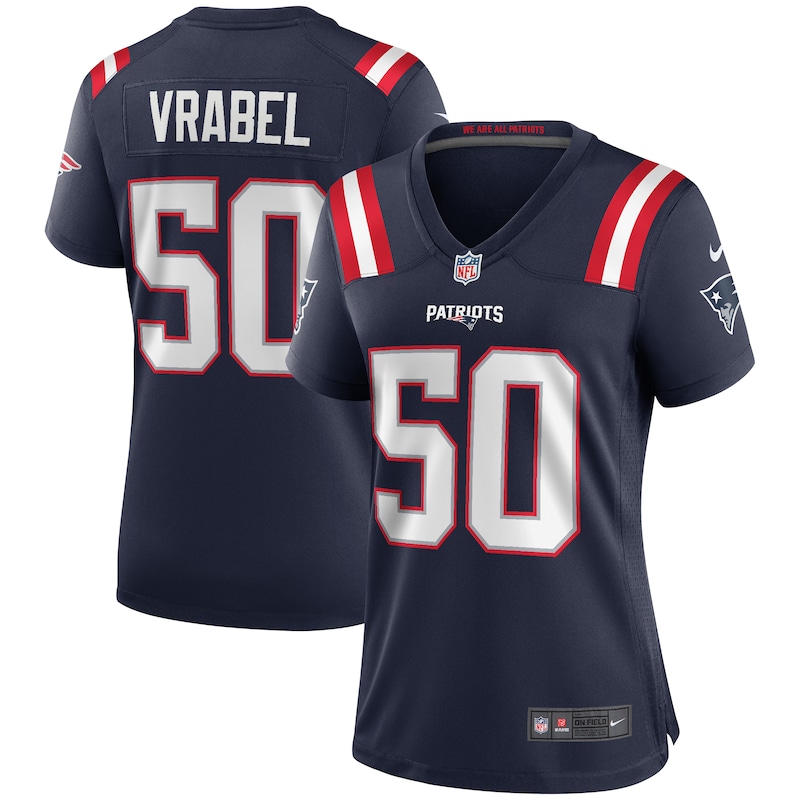 None Mike Vrabel MVP Candidate NE Patriots Genuine Jersey for NFL Fans