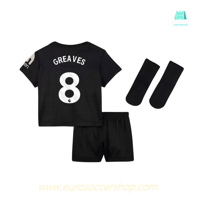 2025-2026 Tottenham Away Baby Kit (Greaves 8)