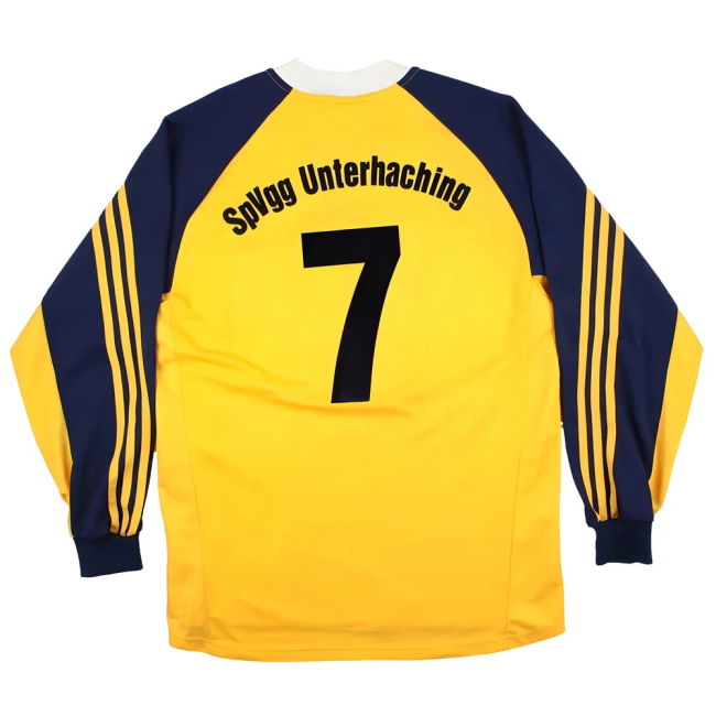 Unterhaching GK Long Sleeve 1999-2000 Home Shirt - (Unisex