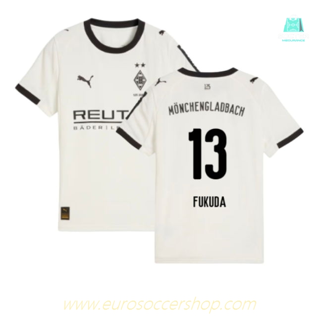 2025-2026 Borussia MGB Home Shirt (Kids) (Fukuda 13)