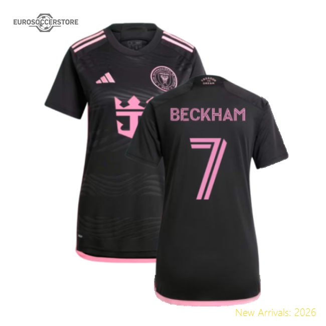 2024-2025 Inter Miami Away Fan Version Womens 2025 Inter Shirt