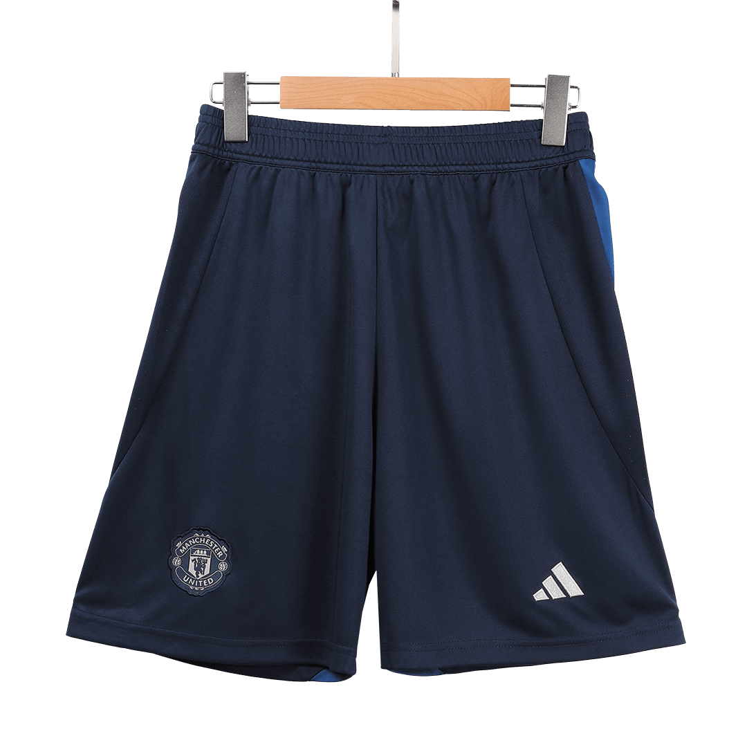 Manchester United Away Soccer Shorts 2024/25 Authentic Kit