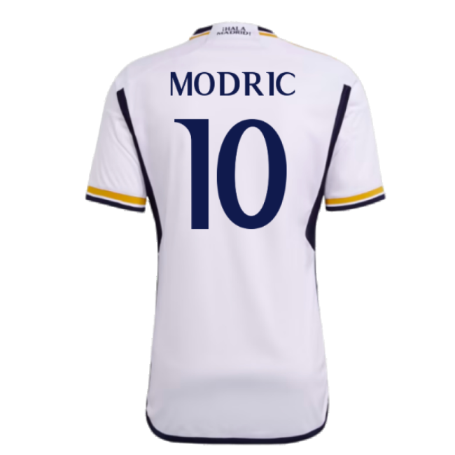 Fan-Favorite 2023-2024 Real Madrid Home Shirt (Modric 10)