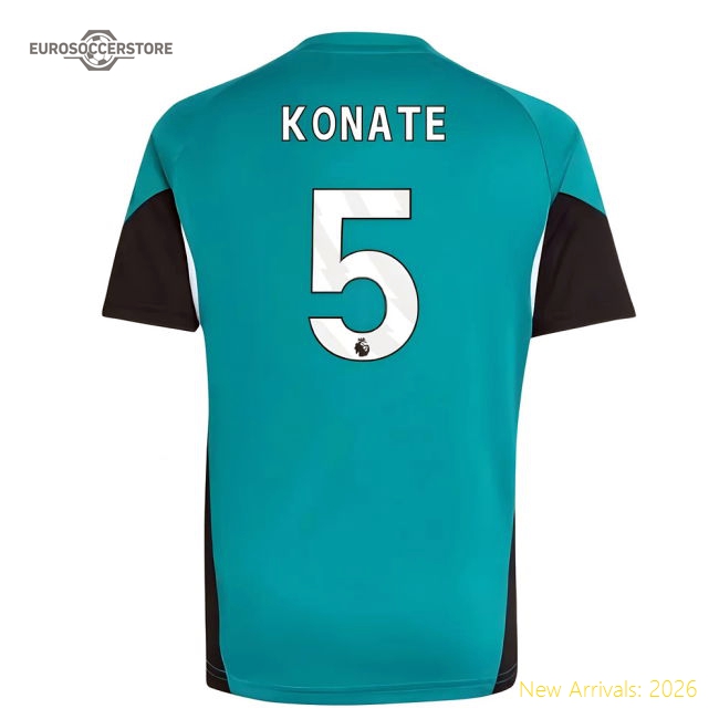 Non-toxic Kids Liverpool Konate Jersey 2025-2026 Machine-washable