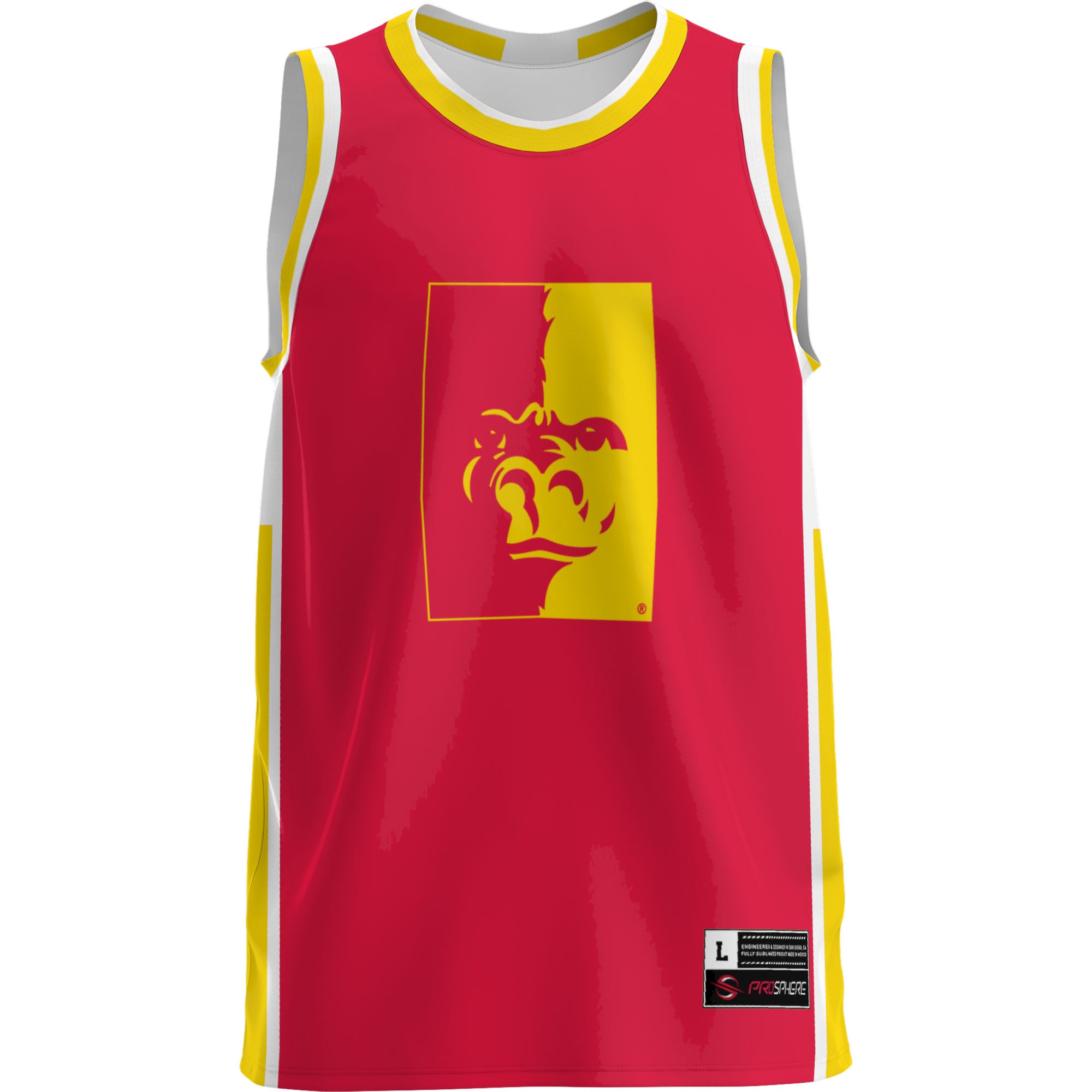 [NJP] Pittsburg State Gorillas GameDay Greats Lightweight Basketball Jersey - Crimson