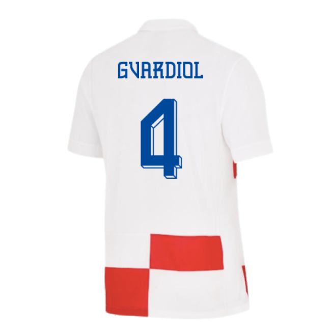 Gvardiol 4 Elite Style Croatia Home Pro Shirt 2024-2025