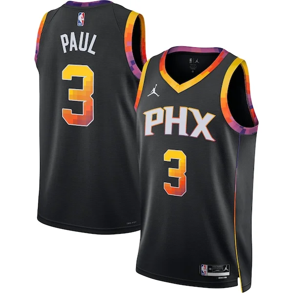 Chris Paul PHX Swingman Jersey - vintage Basketball - Black workout